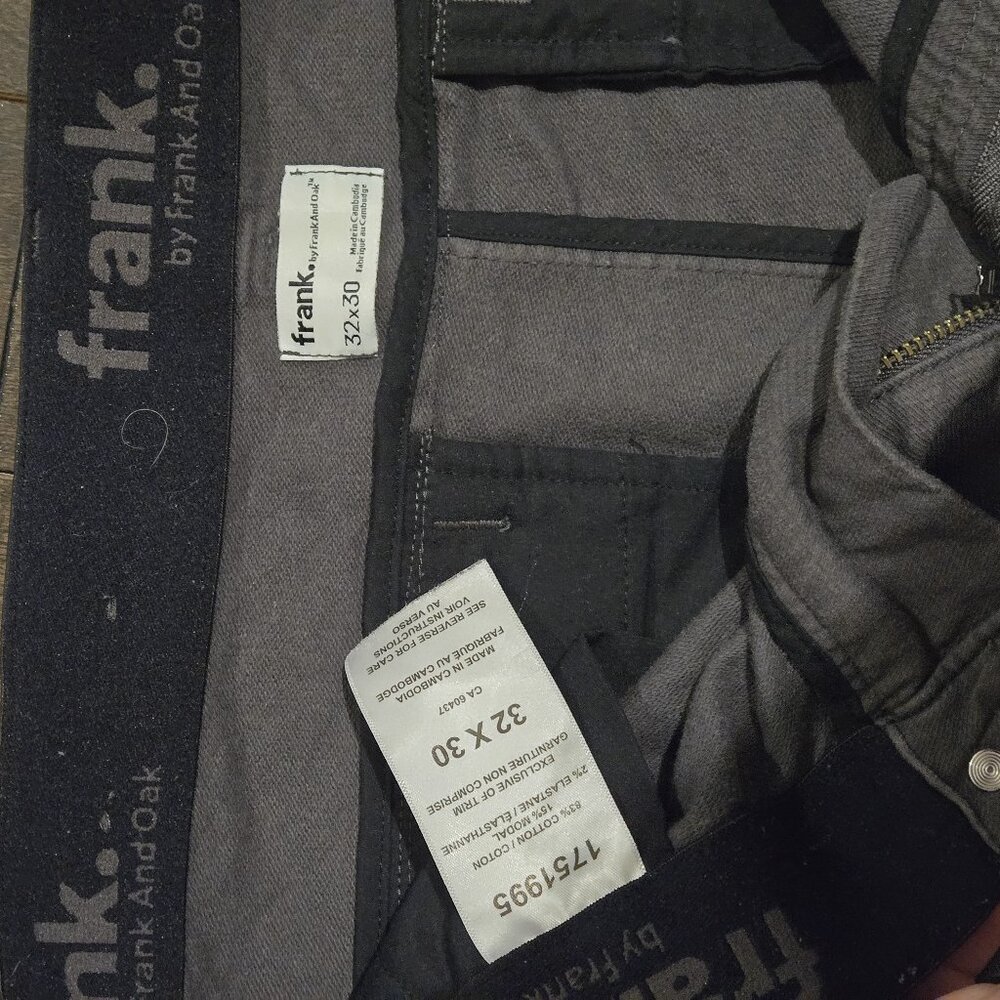 Frank & Oak - Elastic waist chinos - 32 x 30 - Picture 4 of 4